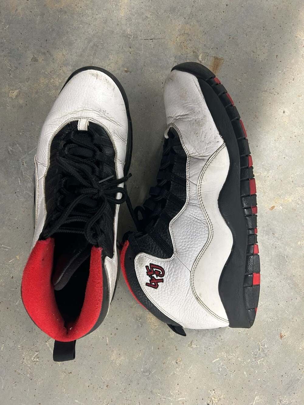 Size 12.5 - Air Jordan 10 Retro Double Nickel Basketball Sneakers Chicago 45 MJ